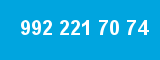 992 221 70 74